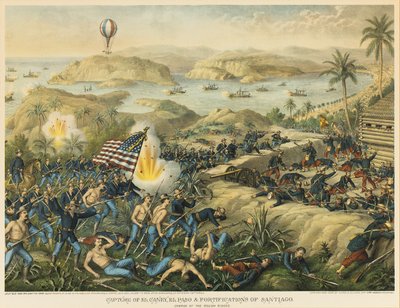 Capture of El Canoy, El Paso by Kurz and Allison