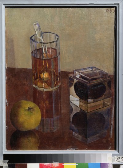 Still Life with an Inkwell by Kuzma Sergeevich Petrov Vodkin