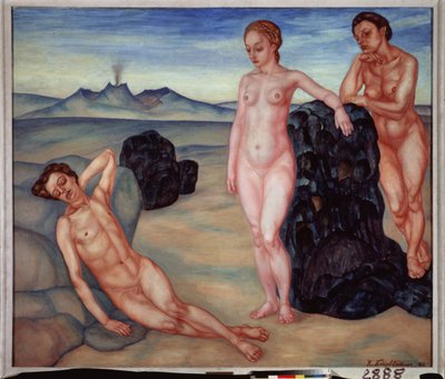 A Dream by Kuzma Sergeevich Petrov Vodkin