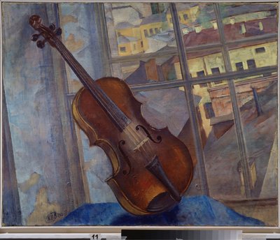 Violin by Kuzma Sergeevich Petrov Vodkin