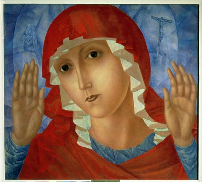 The Mother of God: The Tenderness of Cruel Hearts by Kuzma Sergeevich Petrov Vodkin