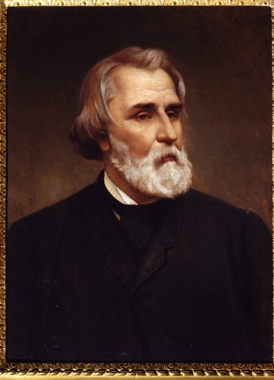 Portrait of Ivan Sergeyevich Turgenev by Kyrill Antonovitch Gorbunov