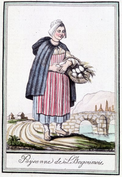 Peasant Woman of Angoumois - in 