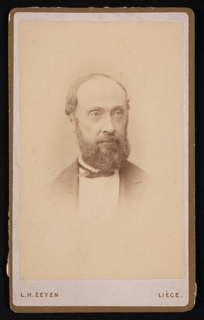 Portrait of Dr. G. Demailque, before 1876 by LH Zeyen