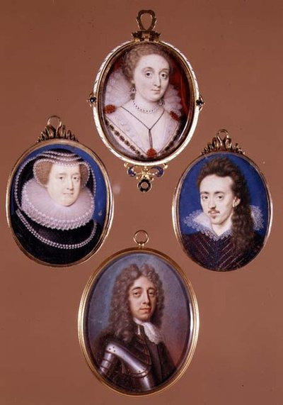 William, 2nd Lord Grey of Rolleston and 6th Baron North, Lady of the North Family and Dudley, 3rd Lord North by L.I. and Hoskins J. Arlaud