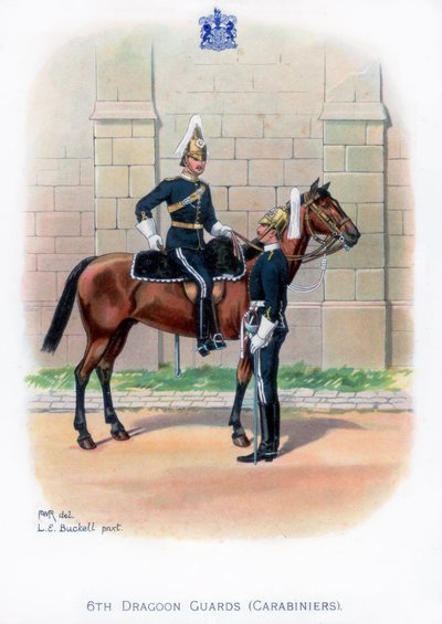 6th Dragoon Guards Carabiniers, 1915 by L. E. Buckell