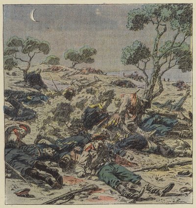After a bayonet fight by L. Malespine