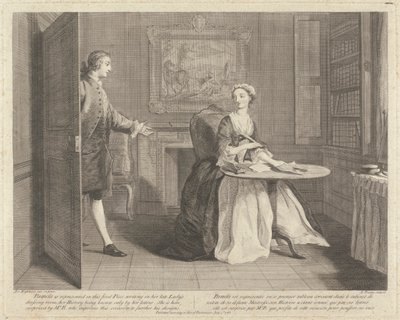 Pamela is Represented in This First Piece, Writing in Her Late Lady