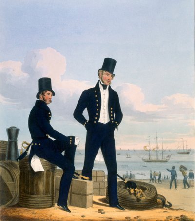 Gunners, Boatswains and Carpenters, plate 11 from 