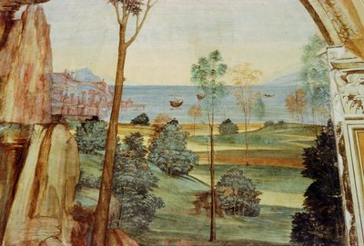 The Life of St. Benedict (detail) by L. and Sodoma, G. Signorelli