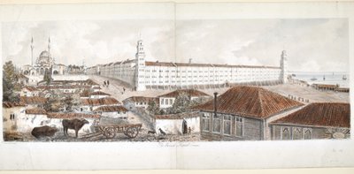 View of the Barrack Hospital at Scutari by Lady Alicia Blackwood