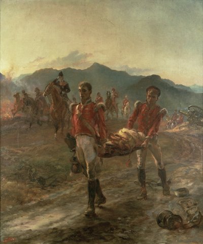 The Morning After the Battle of Talavera (1809) by Lady Butler