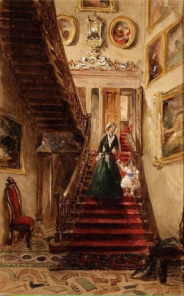 The Staircase, Grimstone by Lady Honoria Cadogan
