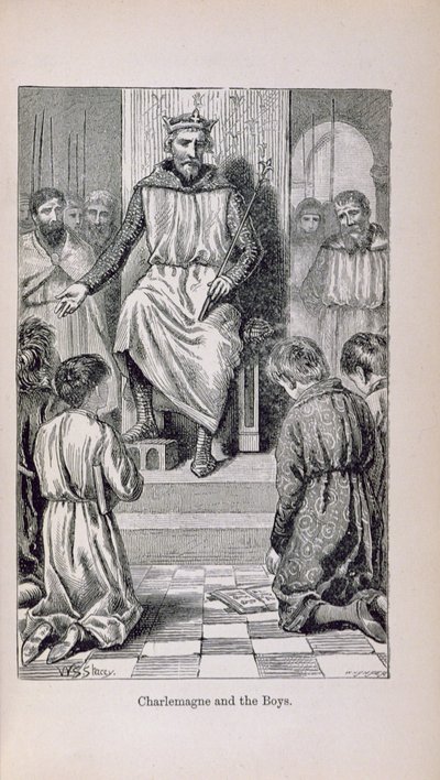 Charlemagne and the Boys, illustration from 
