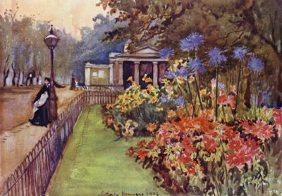 Autumn Beds, Hyde Park by Lady Victoria Marjorie Harriet Manners