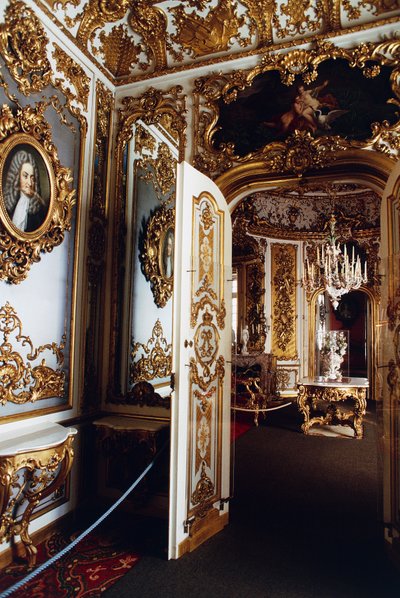 Interior of Linderhof Palace of Ludwig II by Amadeo (after) Modigliani