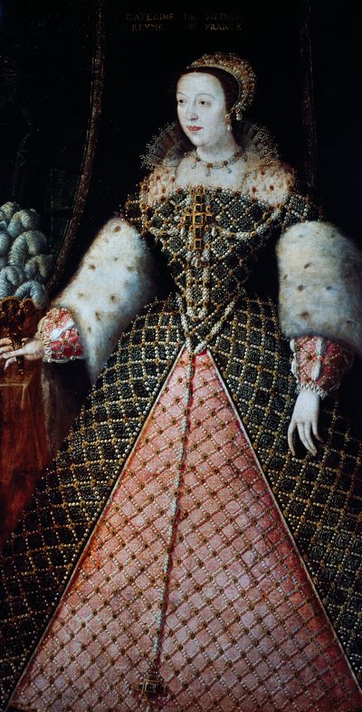 Portrait of Catherine de Medici, Queen Consort of King Henry II of Valois, c.1547-59 by Amadeo (after) Modigliani