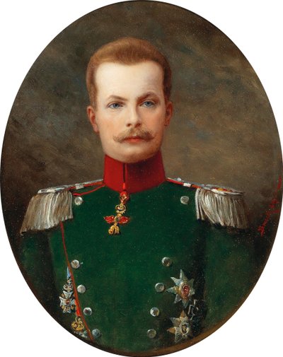 Portrait of Duke Maximilian Emanuel in Bavaria by Lajos Bruck