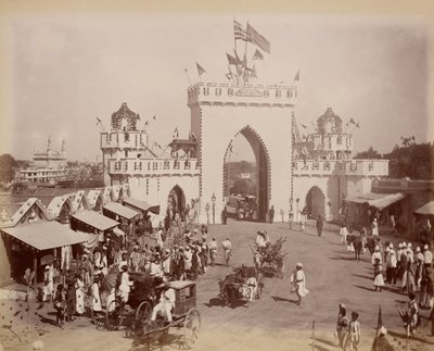 City Gate, Hyderabad by Lala Deen Dayal