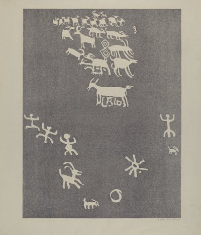 Petroglyph by Lala Eve Rivol