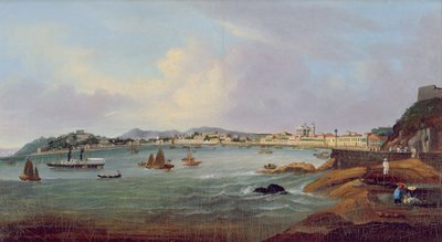 Harbour at Macao, China by Lam Qua (attr. to)