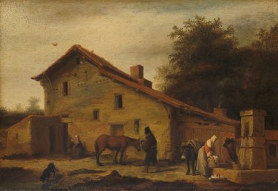 An Inn in the Neighborhood of Nantes by Lambert Doomer