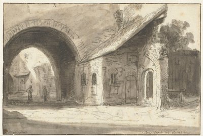 St. Janspoort in Arnhem by Lambert Doomer