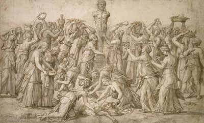 Sacrifice to Priapus by Lambert Lombard