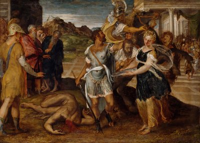The Execution of St John the Baptist, 16th Century by Lambert Sustris