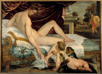 Venus and Cupid by Lambert Sustris