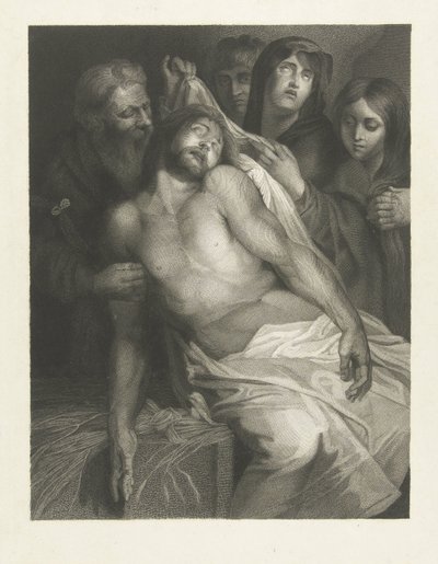 Entombment of Christ by Lambertus Antonius Claessens