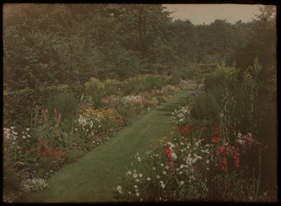 Garden of the House Kersbergen, Zeist by Lambertus Hendrik van Berk