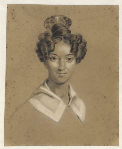 Portrait of Cornelia Helena Anna Christiani by Lambertus Johannes Hansen