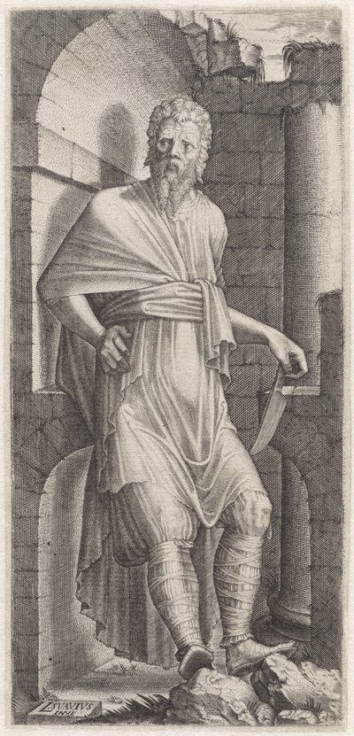Apostle Bartholomew by Lambertus Suavius