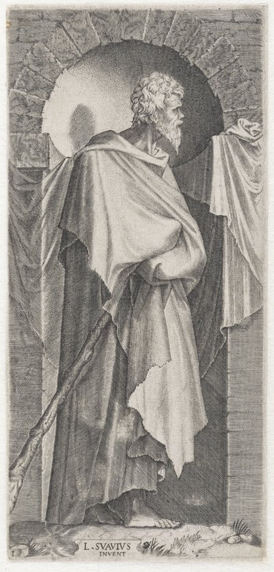 Apostle James the Less (Christ, the Twelve Apostles, and Paul) by Lambertus Suavius