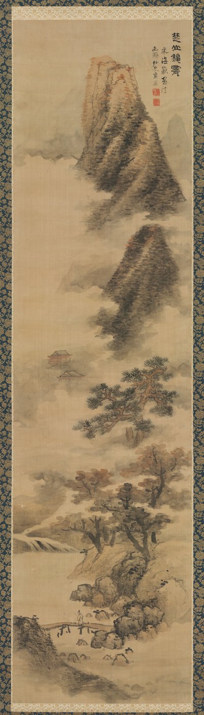 Clearing Autumn Mists in the Chu Mountains by Lan Ying