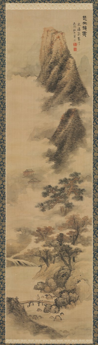 Clearing Autumn Mists in the Chu Mountains by Lan Ying