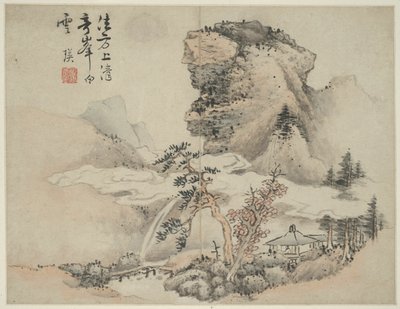 Landscape in the Style of Ancient Masters: after Fang Congyi by Lan Ying