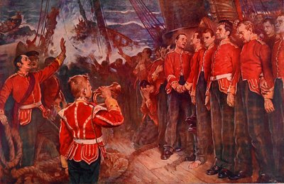 The sinking of the Birkenhead, 25 February 1852 by Lance Calkin