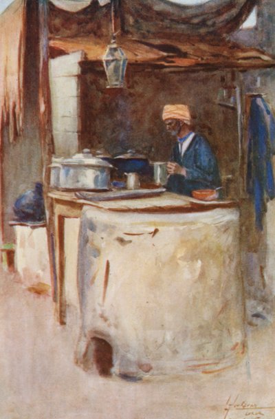 People of Egypt: A Public Cook, Tabak Omumi by Lance Thackeray