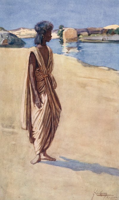 People of Egypt: Bisharien Arab by Lance Thackeray