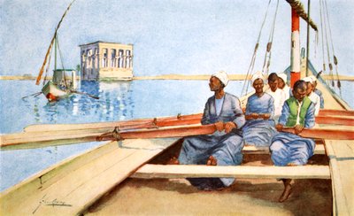 To Philae in a Felucca by Lance Thackeray