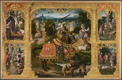 Legend of St. George by Lancelot (school of) Blondeel