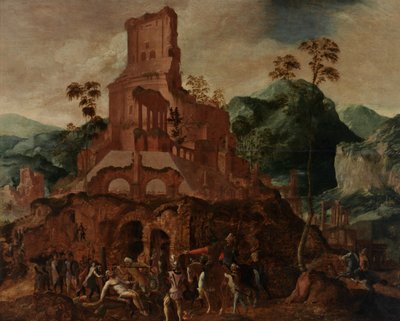 The Death of Marcus Licinius Crassus by Lancelot Blondeel