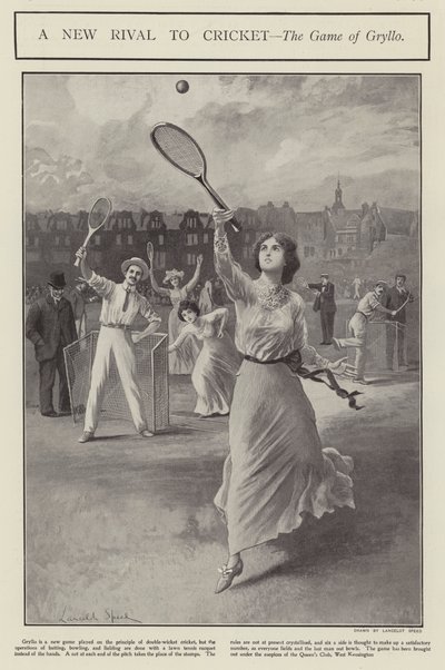 A New Rival to Cricket - The Game of Gryllo by Lancelot Speed