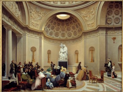 Ceremony at the Expiation Chapel in 1835 by Lancelot Théodore Turpin de Crissé de Crissé