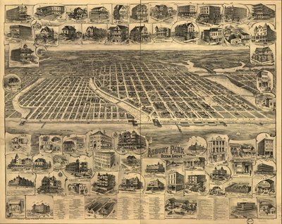Asbury Park, Ocean Grove and Vicinity, New Jersey 1897 by Landis And Hughes