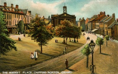 Market Place, Chipping Norton, Oxfordshire by Langsdorff and Co