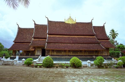 Main sim, or pagoda, 1560 by School Laotian