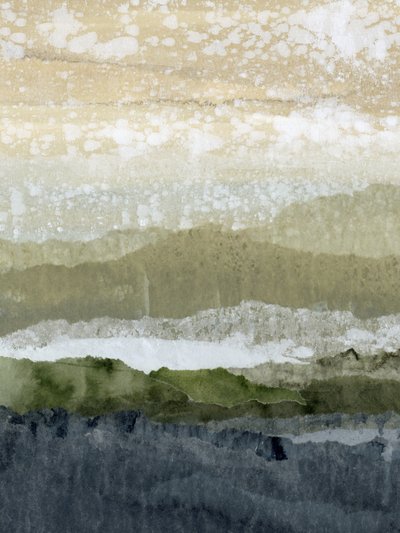 Abstract Mountain Layers by Lara Eckerman